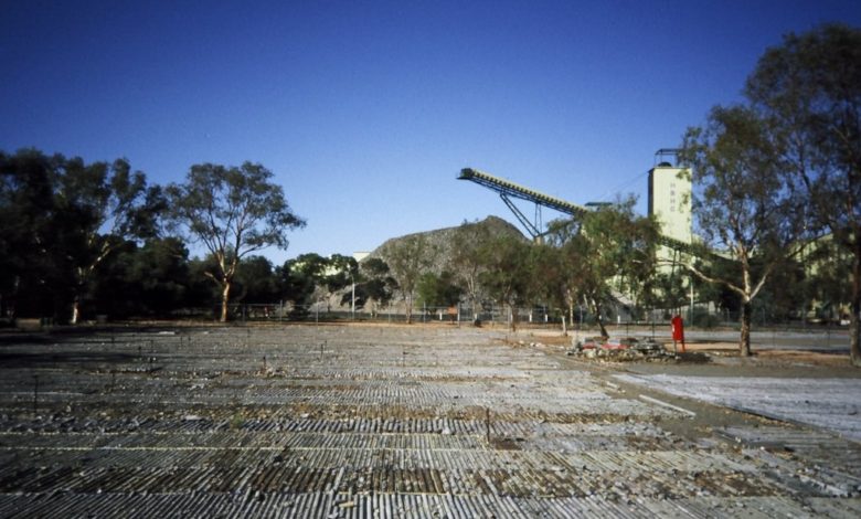 New Broken Hill Consolidated Shaft and Core Yard