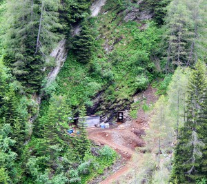 Rotgülden Mine Portal - Austria  Image from Noricum Gold Website