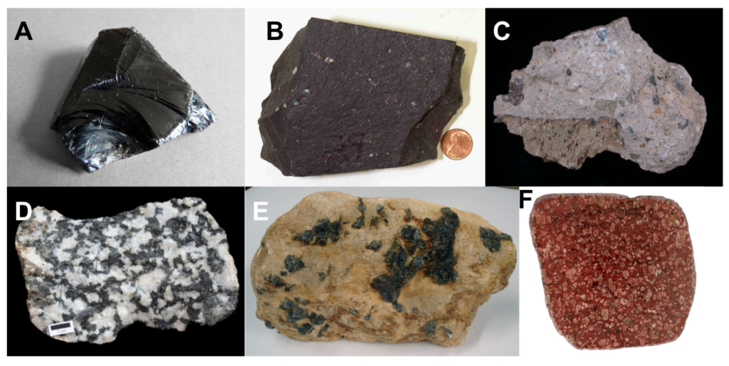 Rocks types of igneous Igneous Rocks