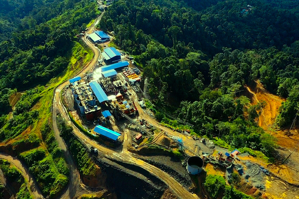 Aerial view of TVIRD’s field office and processing plant from TVIRD (2021)