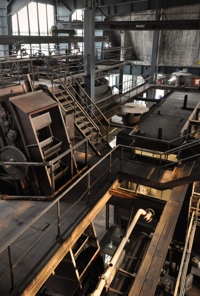 Inside a coal handling and preparation plant (CHPP).